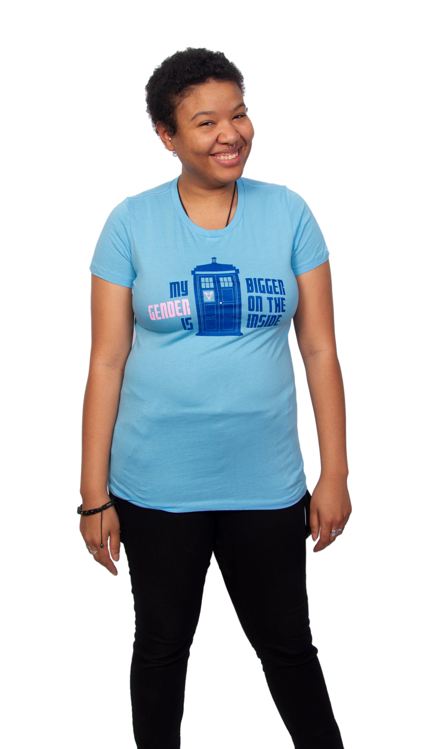 Gender Is Bigger T-shirt - Fitted Cut