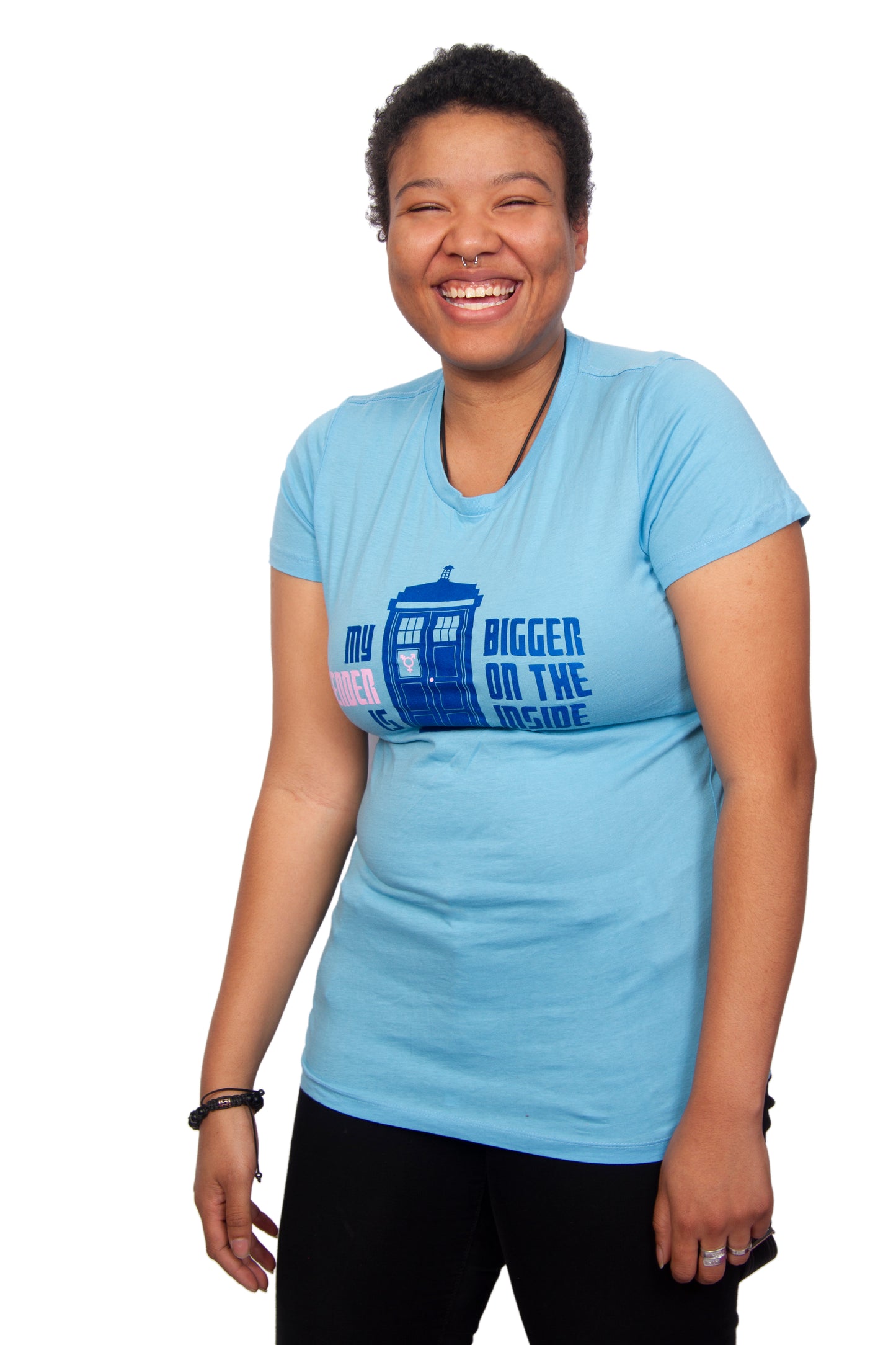 Gender Is Bigger T-shirt - Fitted Cut