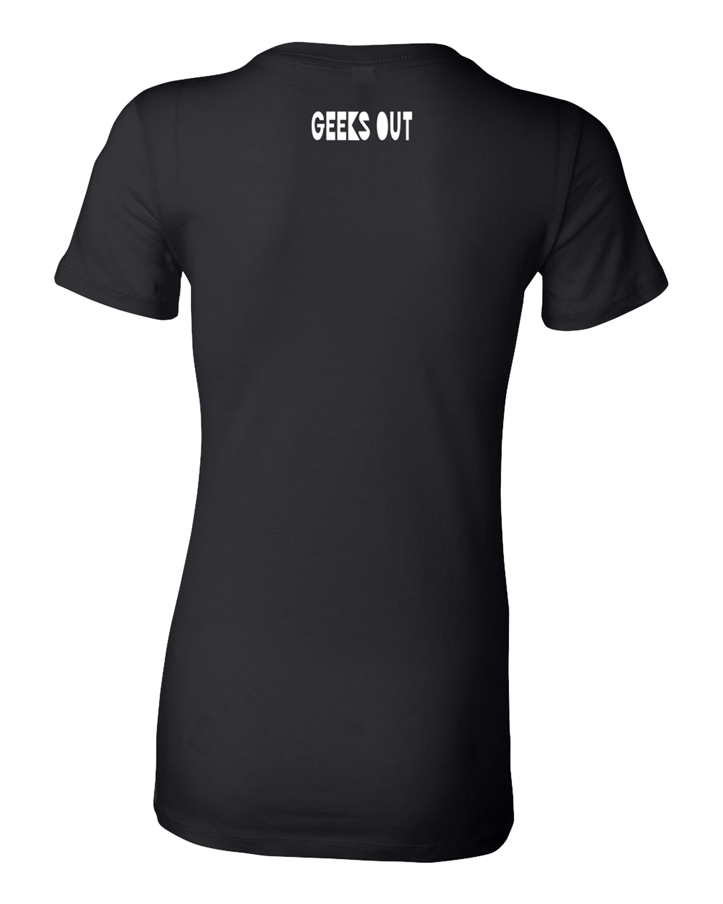 Strong Female Character Black T-shirt - Fitted Cut