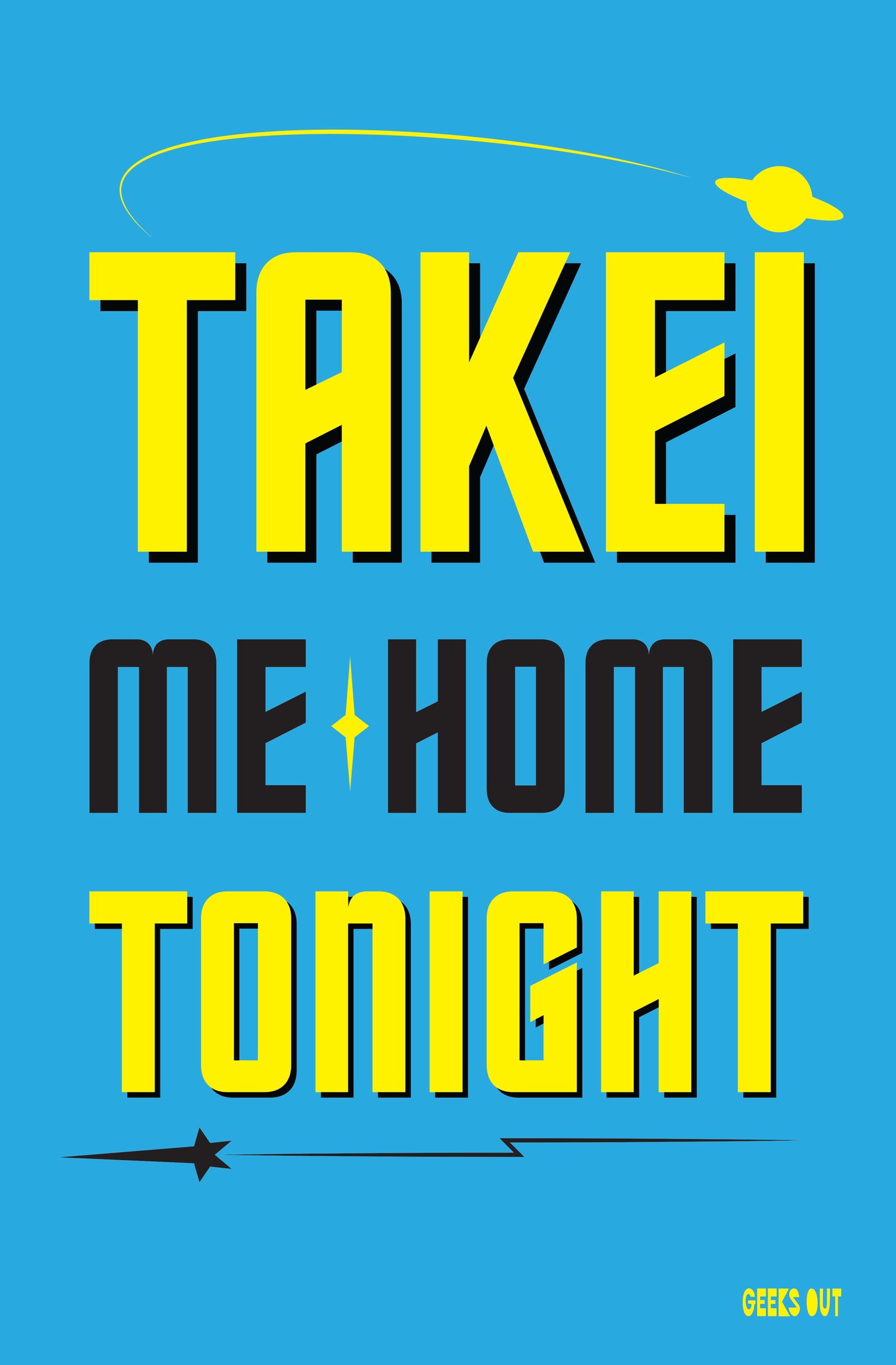 Takei Me Home Poster
