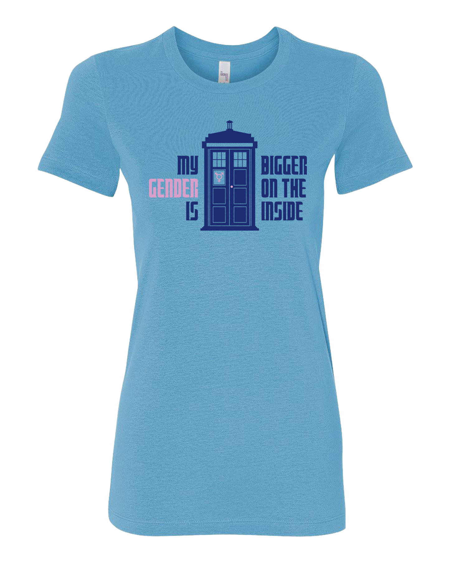 Gender Is Bigger T-shirt - Fitted Cut