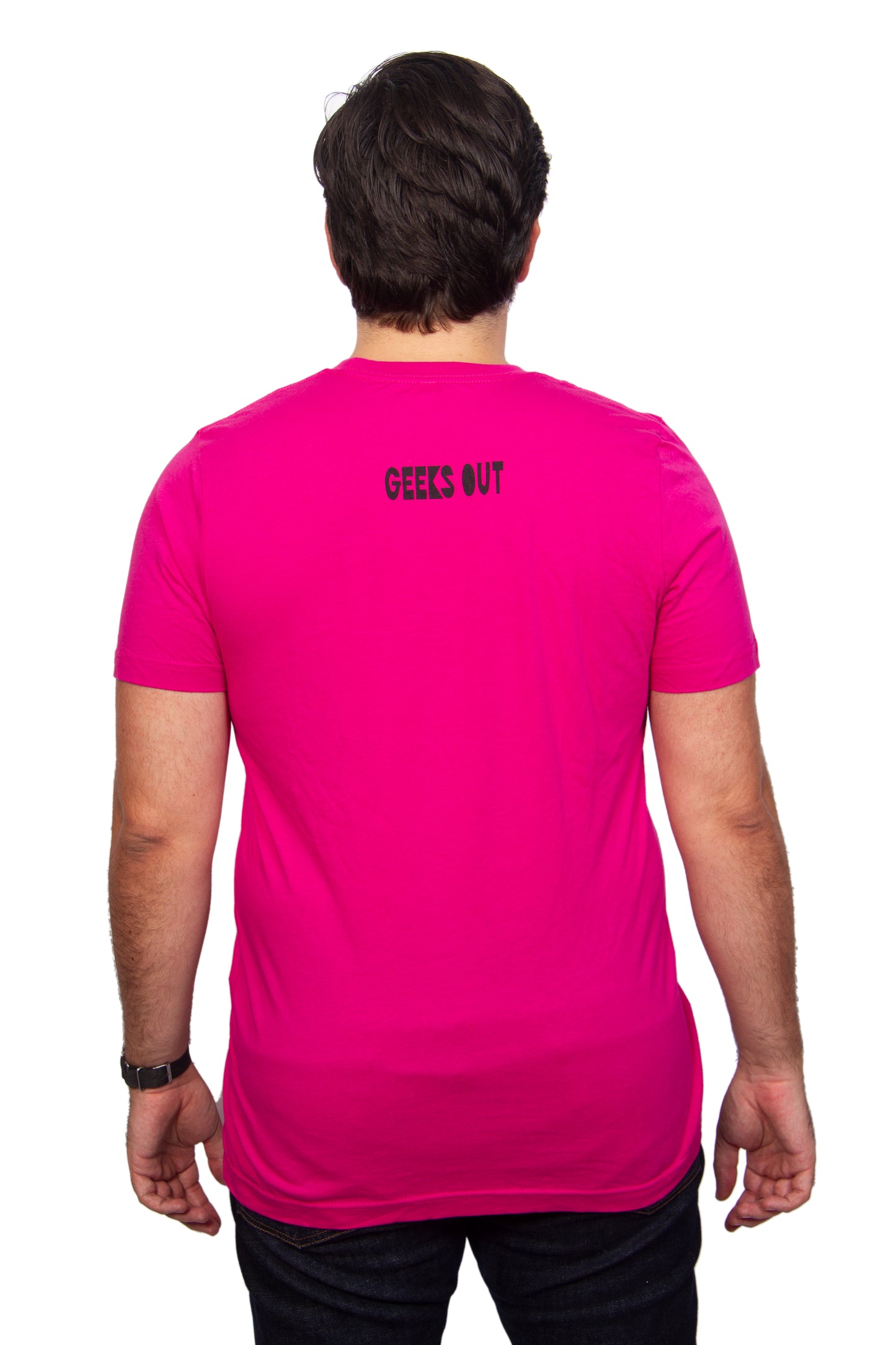 Strong Female Character Pink T-shirt