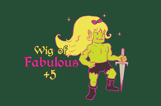 Wig Of Fabulous Poster